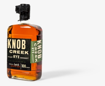 Knob Creek Straight Rye Whiskey Small Batch - Glass Bottle, HD Png Download, Free Download
