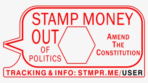 Stamp Money Out Of Politics - Circle, HD Png Download, Free Download