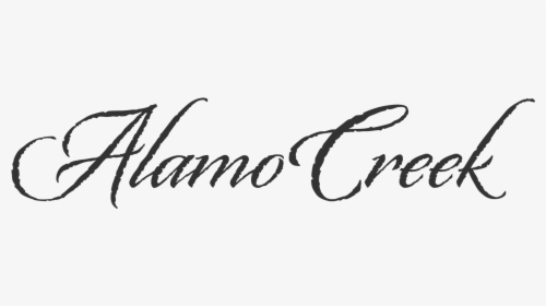 Alamo Creek - Calligraphy, HD Png Download, Free Download