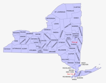 New York State Counties, HD Png Download, Free Download