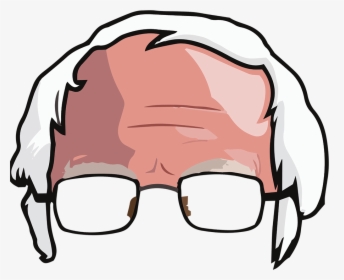 Click On The Item You Want To Add To Your Image - Bernie Sanders Hair Png, Transparent Png, Free Download