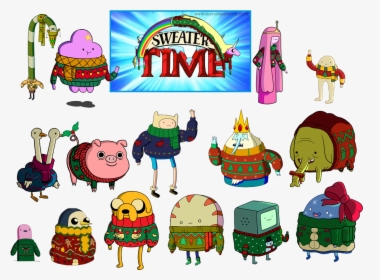 Christmas Time Adventure Time, HD Png Download, Free Download