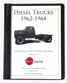 1962-64 Diesel Truck Monograph - Tow Truck, HD Png Download, Free Download