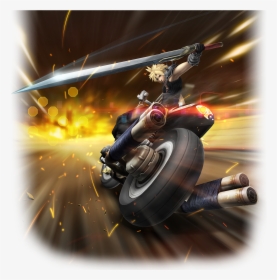 Final Fantasy 7 Bike Cloud, HD Png Download, Free Download