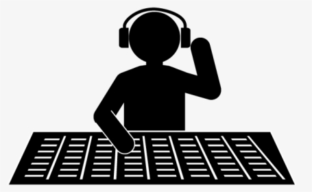 Thumb Image - Music Producer Silhouette, HD Png Download, Free Download