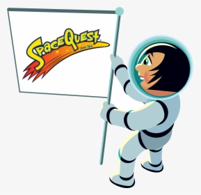 Galactic Starveyors Astronaut Mickey Mouse Space Clipart - Quest Clipart, HD Png Download, Free Download