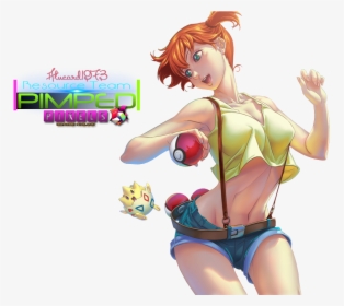 Misty From Pokemon - Cartoon, HD Png Download, Free Download
