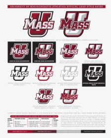 Umass Athletics Logo Style Guide - Poster, HD Png Download, Free Download