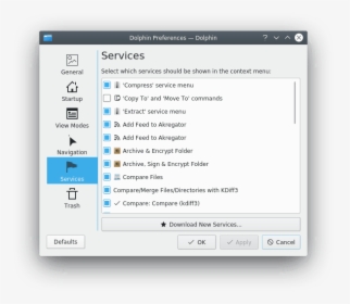 Services Settings - - Commands Sublime Text Menu, HD Png Download, Free Download
