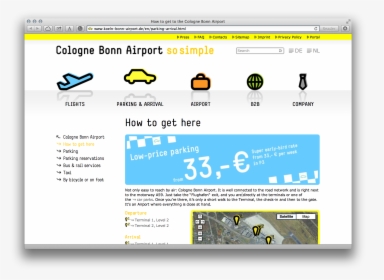 Köln-bonn Airport - Cologne Bonn Airport, HD Png Download, Free Download