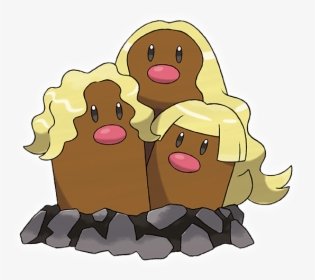 Dugtrio Pokemon, HD Png Download, Free Download