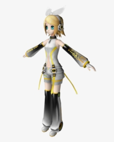 Download Zip Archive - Kagamine Rin Append Project Diva, HD Png Download, Free Download