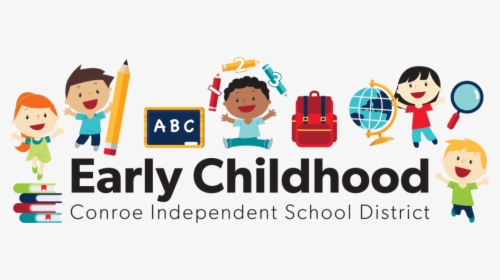Early Childhood Logo With Kids Jumping In The Air, HD Png Download, Free Download