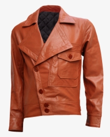 Leather Jacket Png - Di Caprio Aviator Jacket, Transparent Png, Free Download