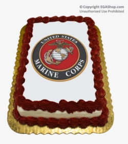 Us Marine Corps Cake, HD Png Download, Free Download