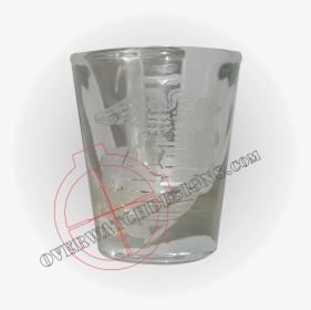 Hand Engraved Shot Glass - Pint Glass, HD Png Download, Free Download