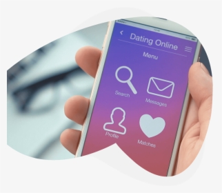 Custom Dating App - Smartphone, HD Png Download, Free Download