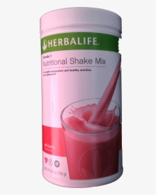 Protein Shake Herbalife Strawberry - Herbalife Nutritional Shake Mix Strawberry, HD Png Download, Free Download