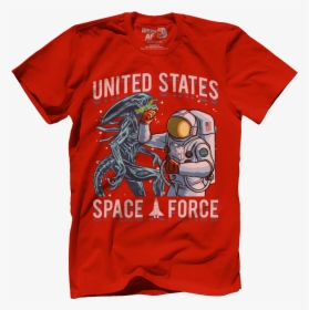 Space Force Shirt Et, HD Png Download, Free Download