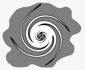 Easy To Draw Cyclones , Transparent Cartoons - Spiral, HD Png Download, Free Download