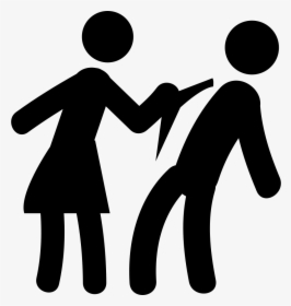 Couple Arguing Svg Png - Arguing Icon Png, Transparent Png, Free Download