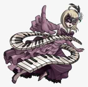 Transparent Play The Piano Clipart - Playing Piano Kaede Akamatsu, HD Png Download, Free Download