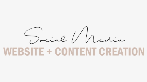 Social Media Website Content Creation - Sign, HD Png Download, Free Download