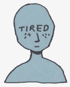 Don"t Know Why I"m Still Up - Tired Aesthetic Drawing, HD Png Download, Free Download