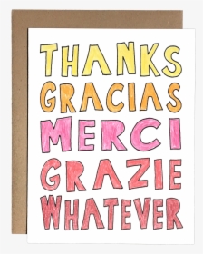 Thanks Whatever - Poster, HD Png Download, Free Download