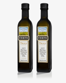 Truly® Extra Virgin Olive Oil 2 500ml Bottles - Bottle, HD Png Download, Free Download