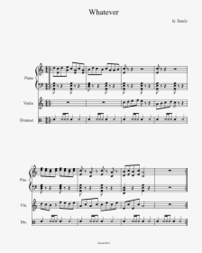 Tetris Type A Bassoon Sheet Music, HD Png Download, Free Download