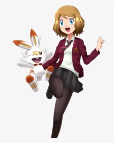 Pokemon Sword And Shield Serena, HD Png Download, Free Download
