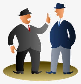 Two Office Guys Standing - Two Guys Png, Transparent Png, Free Download