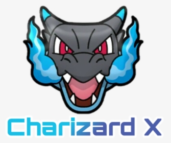 Mega Charizard X Shuffle Clipart , Png Download - Mega Charizard X Head, Transparent Png, Free Download