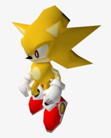 Download Zip Archive - Dreamcast Super Sonic Model, HD Png Download, Free Download