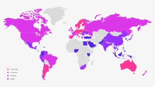 Map Image - Global Skill Index 2019, HD Png Download, Free Download