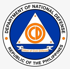 Office Of Civil Defense - Department Of National Defense Logo, HD Png Download, Free Download