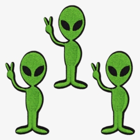 Space Alien Patch - Cute Alien, HD Png Download, Free Download