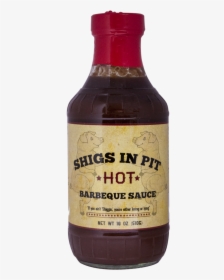 Shigs In Pit Competition Bbq Sauce - Glass Bottle, HD Png Download, Free Download