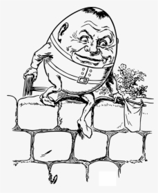 Humpty Dumpty Cartoon Drawing, HD Png Download, Free Download