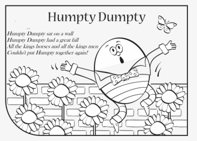 Audioboom / Humpty Dumpty - Humpty Dumpty For Coloring, HD Png Download, Free Download