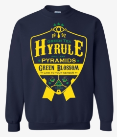 Hyrule Green Tea Crewneck Sweatshirt - Sweatshirt, HD Png Download, Free Download