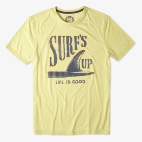 Men"s Surf"s Up Vintage Dockside Tee - Active Shirt, HD Png Download, Free Download