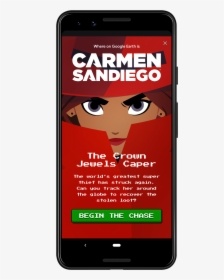 Google Earth Carmen Sandiego, HD Png Download, Free Download