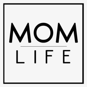 Mom Life Black Square - Circle, HD Png Download, Free Download