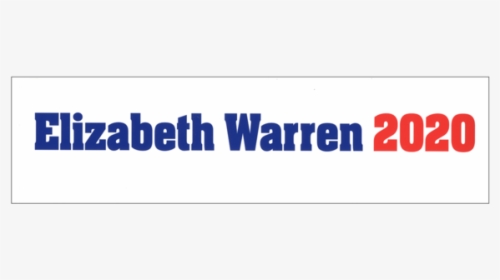Elizabeth Warren 2020 Bumper Sticker - Elizabethtown College, HD Png Download, Free Download