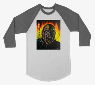 Jason On Fire From Friday The 13th Part Vii • Original - Breast Cancer Dental Shirt, HD Png Download, Free Download