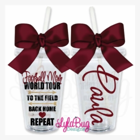 Football Mom World Tour Personalized Tumbler - Wrapping Paper, HD Png Download, Free Download