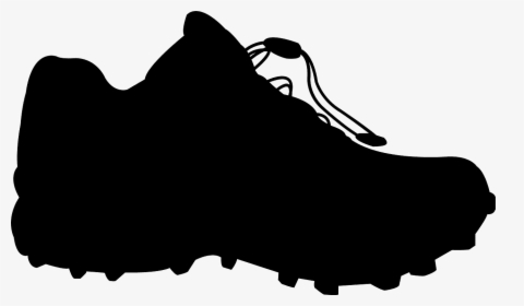 Soccer Shoe Silhouette, HD Png Download, Free Download