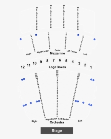 St Louis Mo Stifel Theater Seating Chart, HD Png Download, Free Download